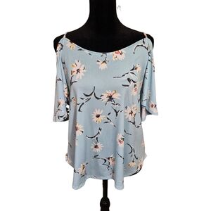 Floral Off-Shoulder Women's Top